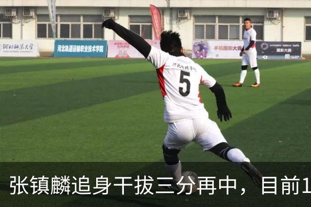 张镇麟追身干拔三分再中，目前10中6拿到13分5篮板
